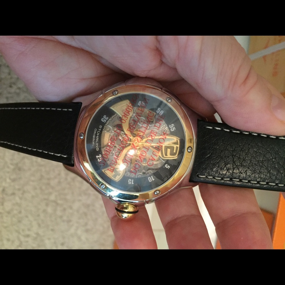 NWT Stuhrling Originals men’s watch..complete